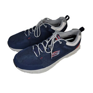 Skechers Shoes Mens Sz 14 Blue Athletic Sneakers Comfort Big & Tall Trainers